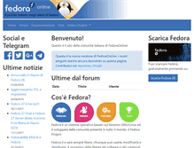 Tablet Screenshot of fedoraonline.it